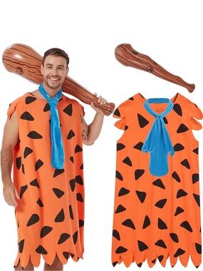 Fred Flinston Costume Size XL